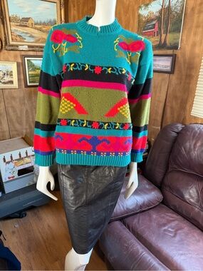 Vintage Colourful Sweater